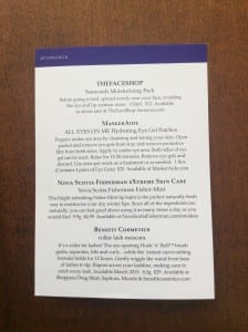 Topbox March 2106 card