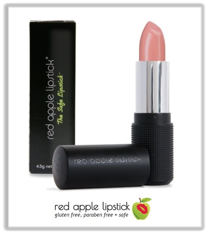 benevolent beauty subscription box red apple lipstick gluten free paraben free