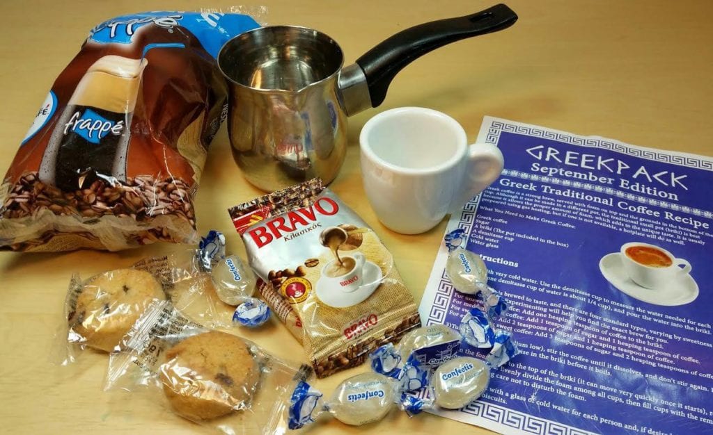 Greek Pack Subscription Box Greece Food treats