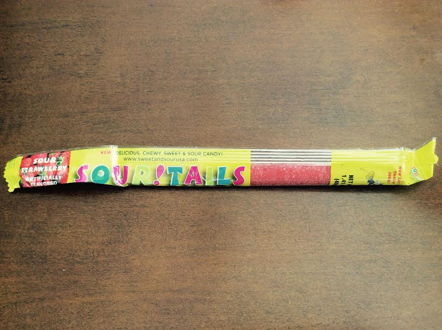 MunchPak Sweet and Sour USA Sour tails Strawberry Flavor