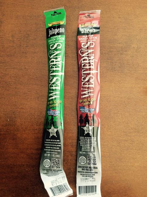 MunchPak Westerns smokehouse bacon jalapeno flavor meat snack stick