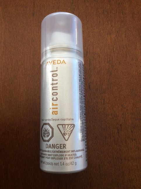 TopBox subscription box april 2016 aveda air control hairspray