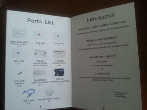 Creation Crate Instructions