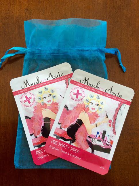 TopBox subscription box may 2016 canada masker aide pre-party prep brighten, prime, energize bonus