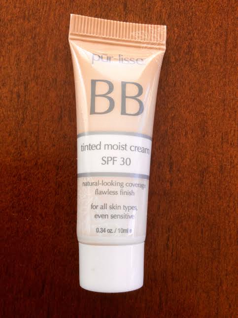 TopBox subscription box may 2016 canada pur-lisse BB tinted moist cream spf 30
