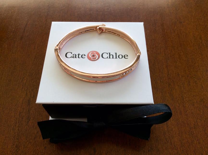Cate & Chloe Jewelry Subscription Box May 2016 Review Linda Pretty rose gold bracelet