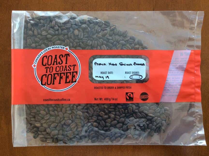 Coast to Coast Coffee Subscription Box Papua New Guniea