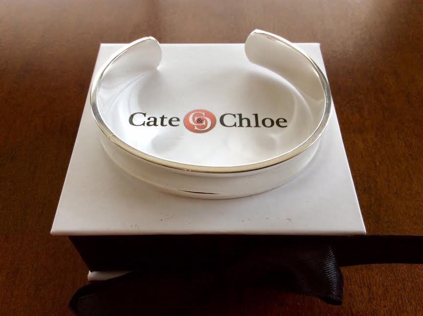 Cate & Chloe Jewelry Subscription Box July 2016 Review Mara Light Aspire Bangle