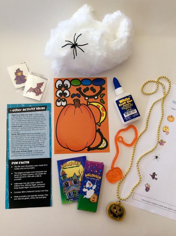 curiosity-box-kids-subscription-october-2016-review-halloween-haunted-house-skeleton-spider-webs-pumpkins-games-crafts-13