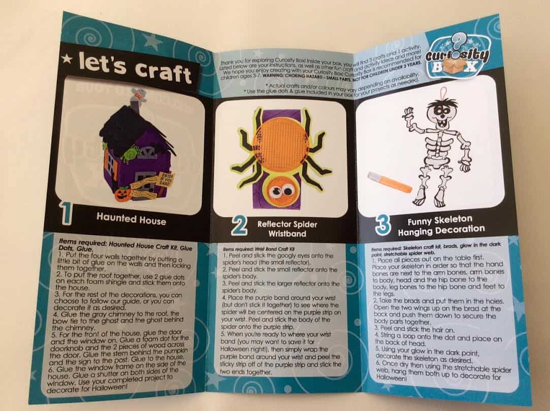 curiosity-box-kids-subscription-october-2016-review-halloween-haunted-house-skeleton-spider-webs-pumpkins-games-crafts-6