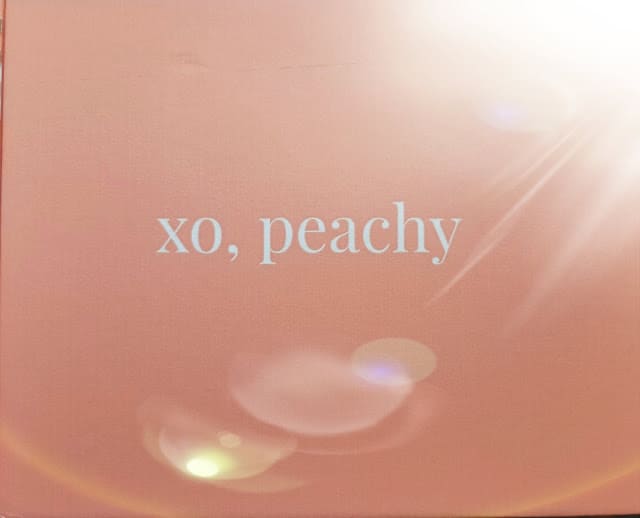 xo, peach box x gilt city review