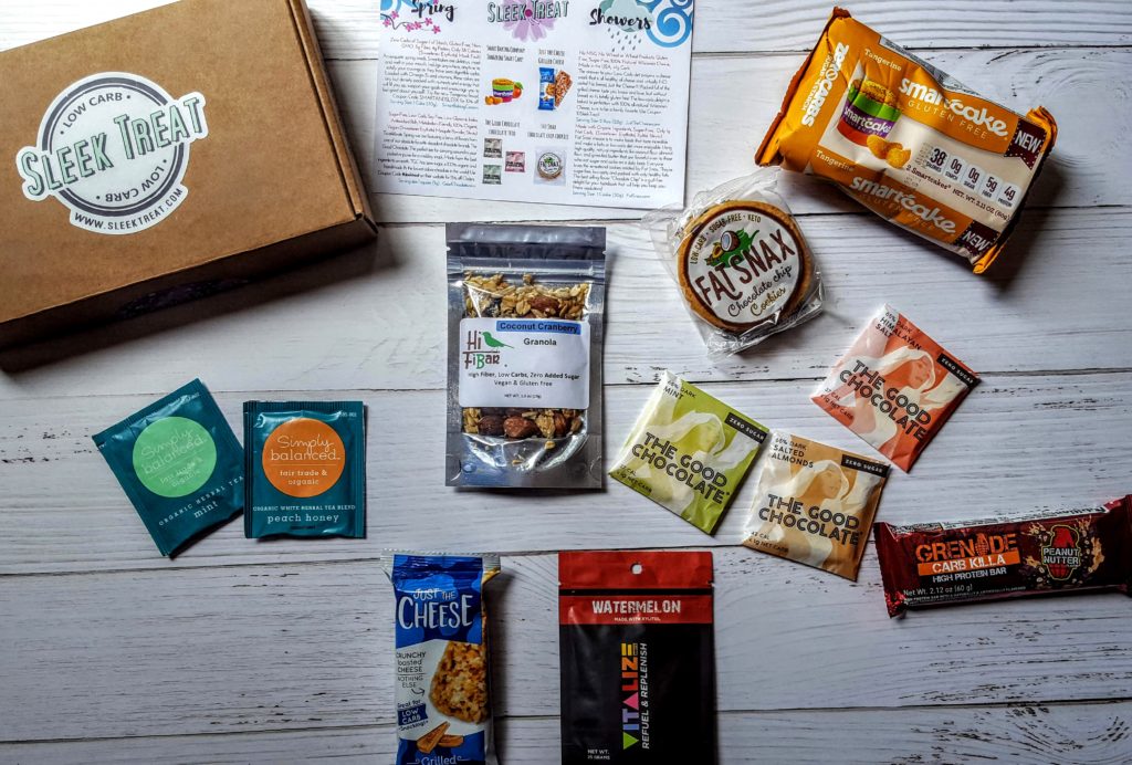 what's in the sleek treat box