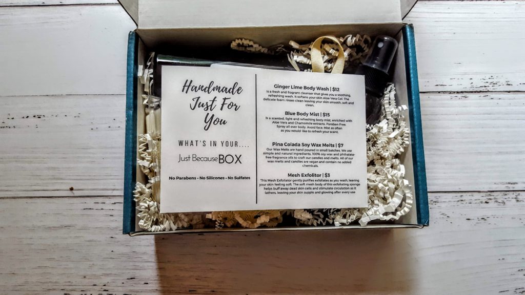 first look just because box