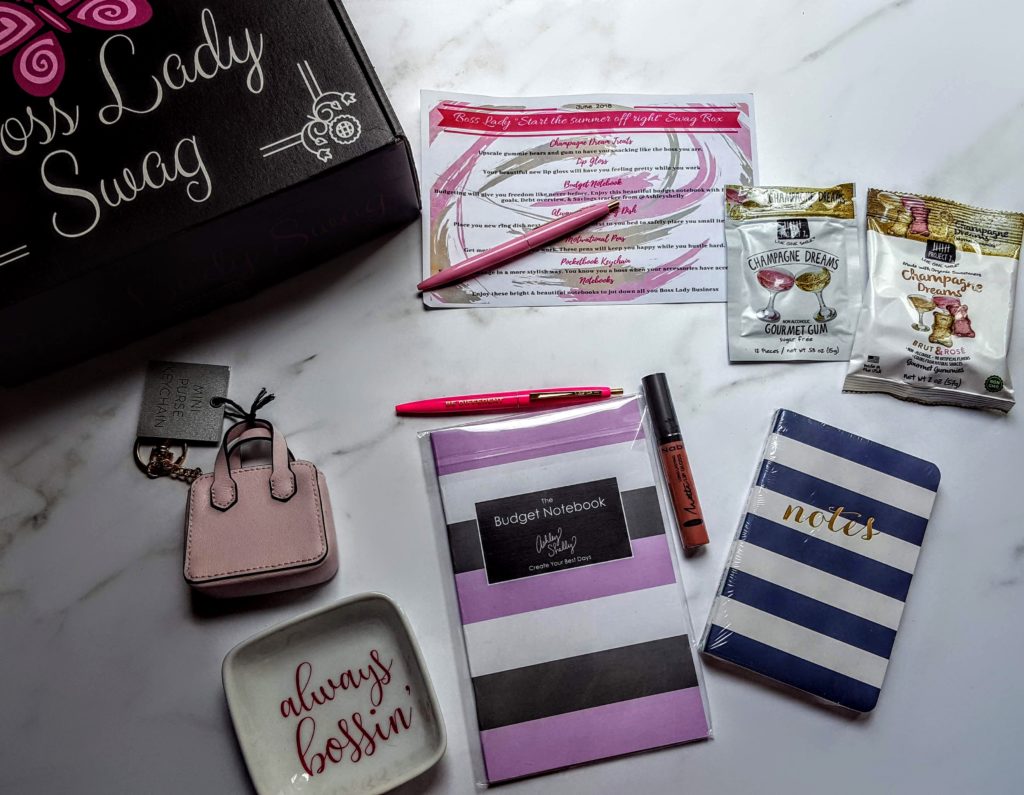 what's in the boss lady swag box