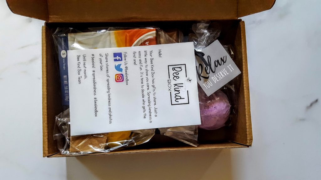 first look bee kind box