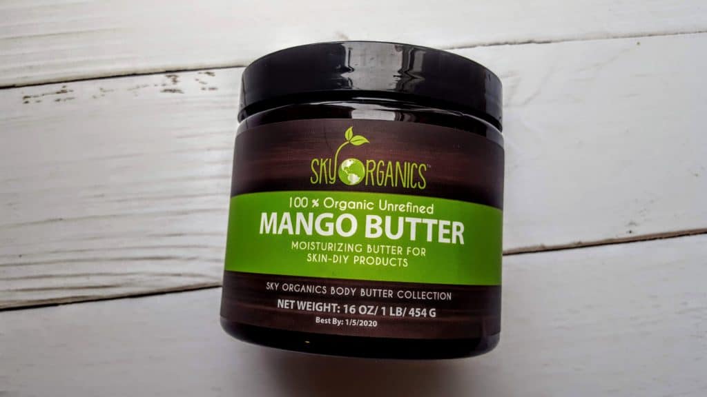 sky organics mango butter