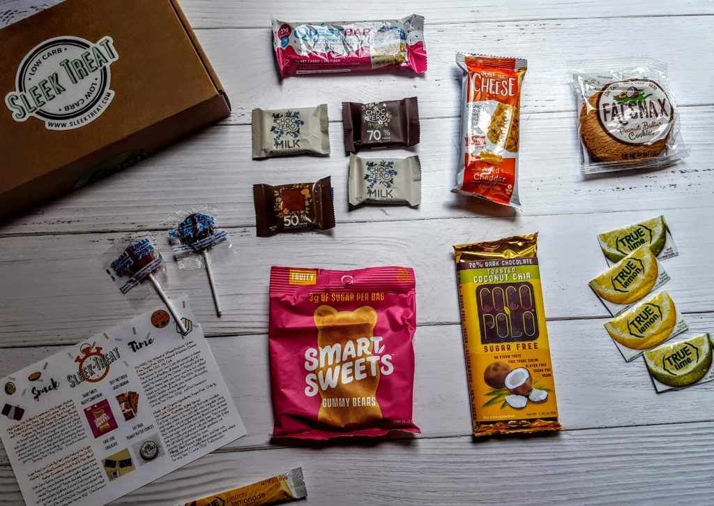 what's in the sleek treat box