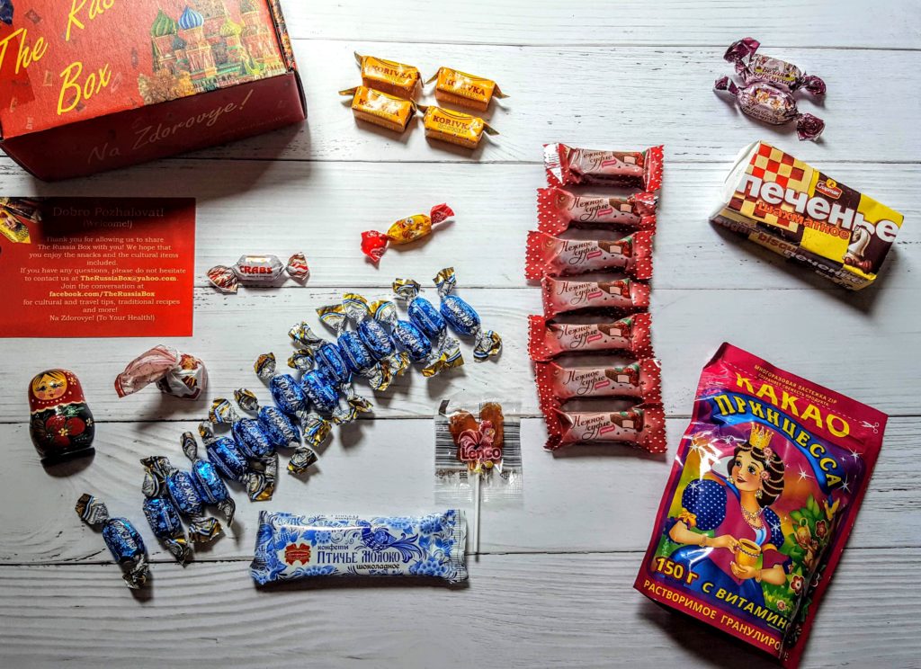 what's in the russia box