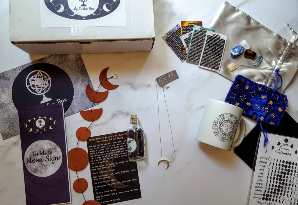 what's in the my zodiac box