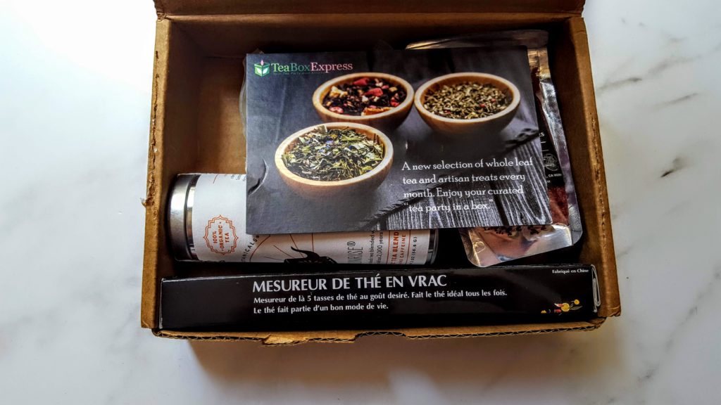 first look in tea box express