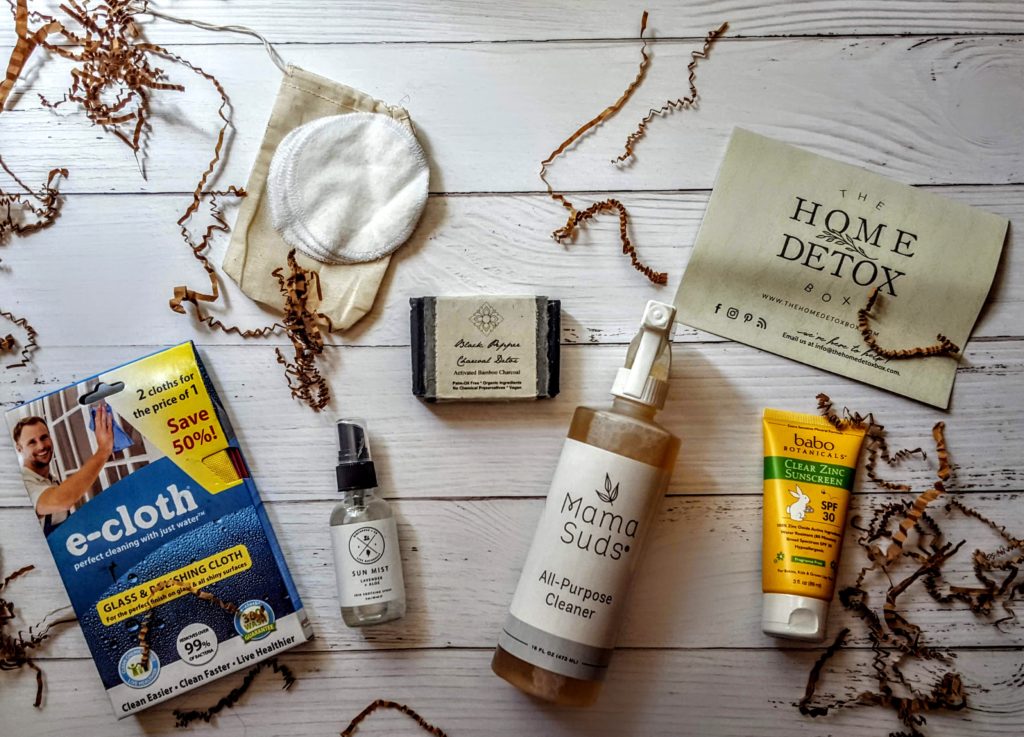 what's in the home detox box