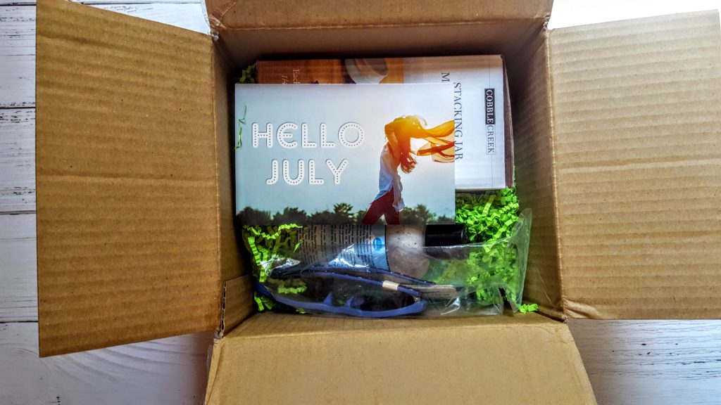 first look in the peaches and petals box