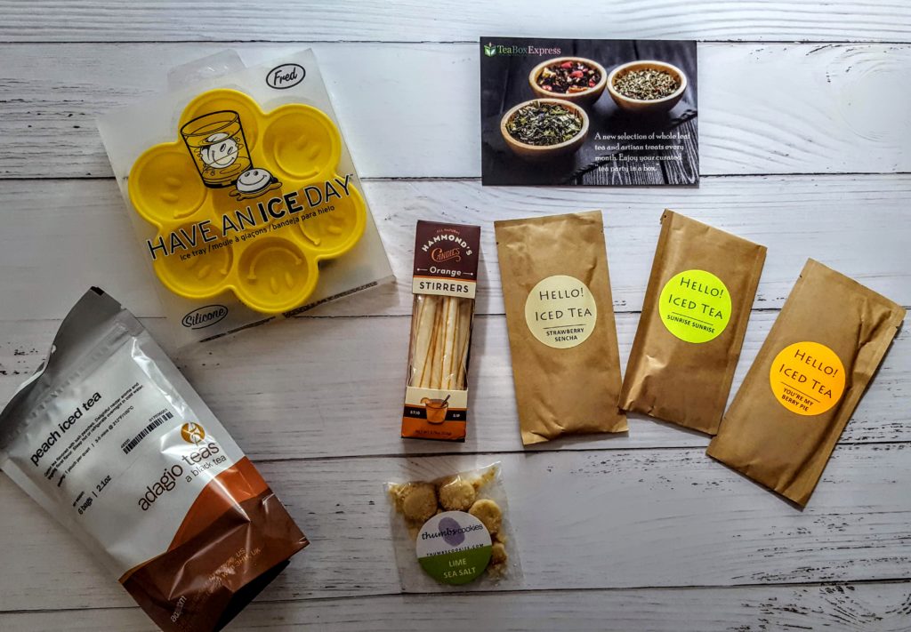 what's in the tea box express box