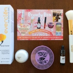 VeganCuts Beauty Subscription Box – May 2016 Review