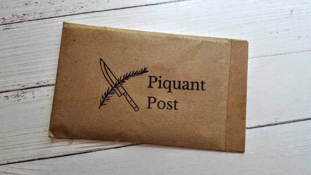 Piquant Post Subscription Box Review + Unboxing | April 2018