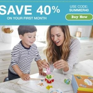 40% OFF your First Month with Little Passports