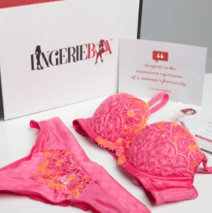 Lingerie Box Subscription Box exclusive boutique shopping experience