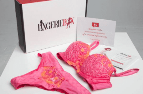 Lingerie Box Subscription Box exclusive boutique shopping experience