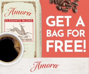 FREE bag of Amora Coffee!!!