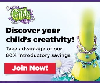 Creative Girls Club… huge savings… 80% off!
