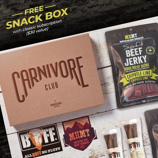 FREE snack box from Carnivore Club!