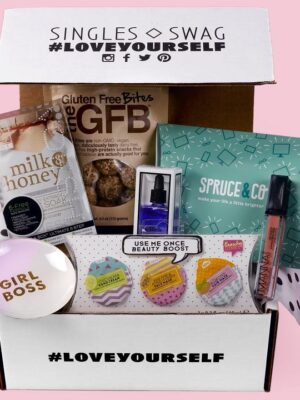 SinglesSwag subscription box for women