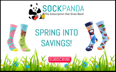 40% off Sock Panda & a Pair Donated to those in Need!