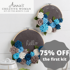 Annie’s Kit Club… Save 50-80% off, Choose from 12 Craft Subscription Boxes!
