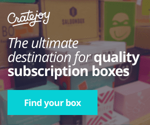 Cratejoy Pre-Halloween Sale: 15% OFF a 3-Month Subscription