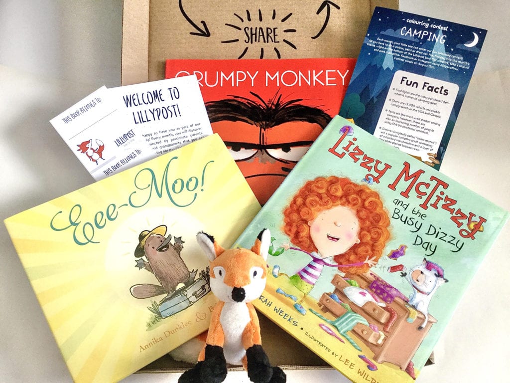 Lillypost book subscription box review