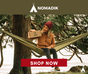 NOMADIK… 20% off & Welcome Box with Hammock