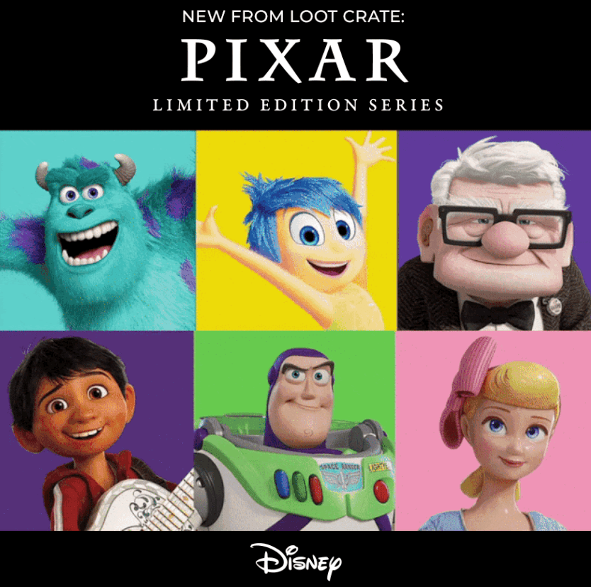 *New* Pixar Limited Edition Series by Loot Crate!