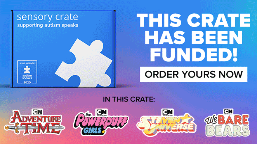 Sensory Crate by Loot Crate… Designed for Children on the Spectrum
