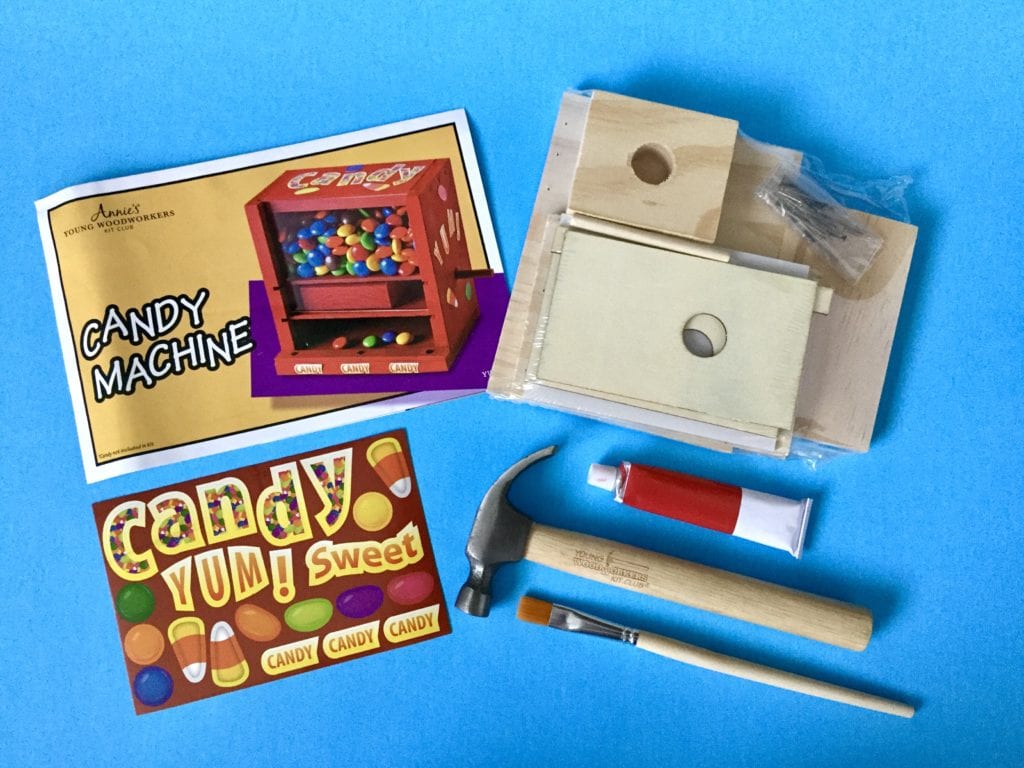 Best Subscription Boxes for Kids, Tweens and Teens - Annie's Young Woodworkers Kit Club 