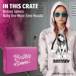 New from Loot Crate the Britney Spears Limited Edition Crate