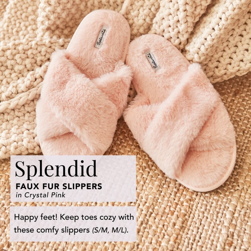 Splendid Faux Fur Slippers – Crystal Pink FabFitFun Spring 2022 Spoilers