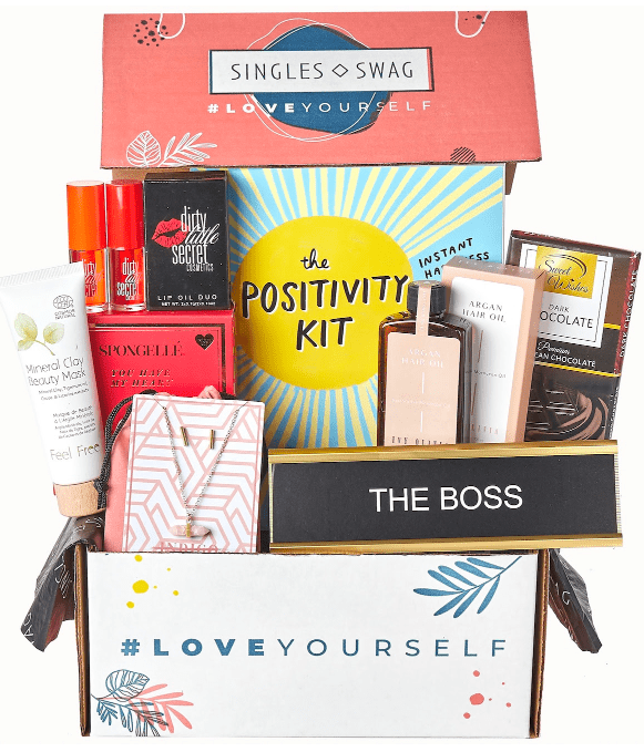 SinglesSwag a lifestyle subscription box for single women or any women
