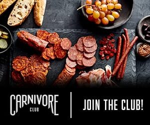 Carnivore Club canadian charcuterie board and cured meats