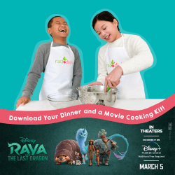 Raddish Kids: FREE Disney’s Raya and the Last Dragon Cooking Kit