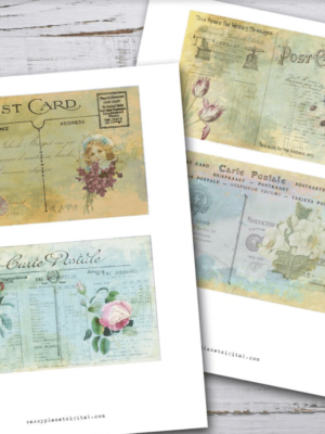 Digital Junk Journal & Ephemera Subscription, by Sassy Planet Digital